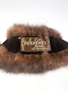 Chocolate Brown Sable Scarf/Collar