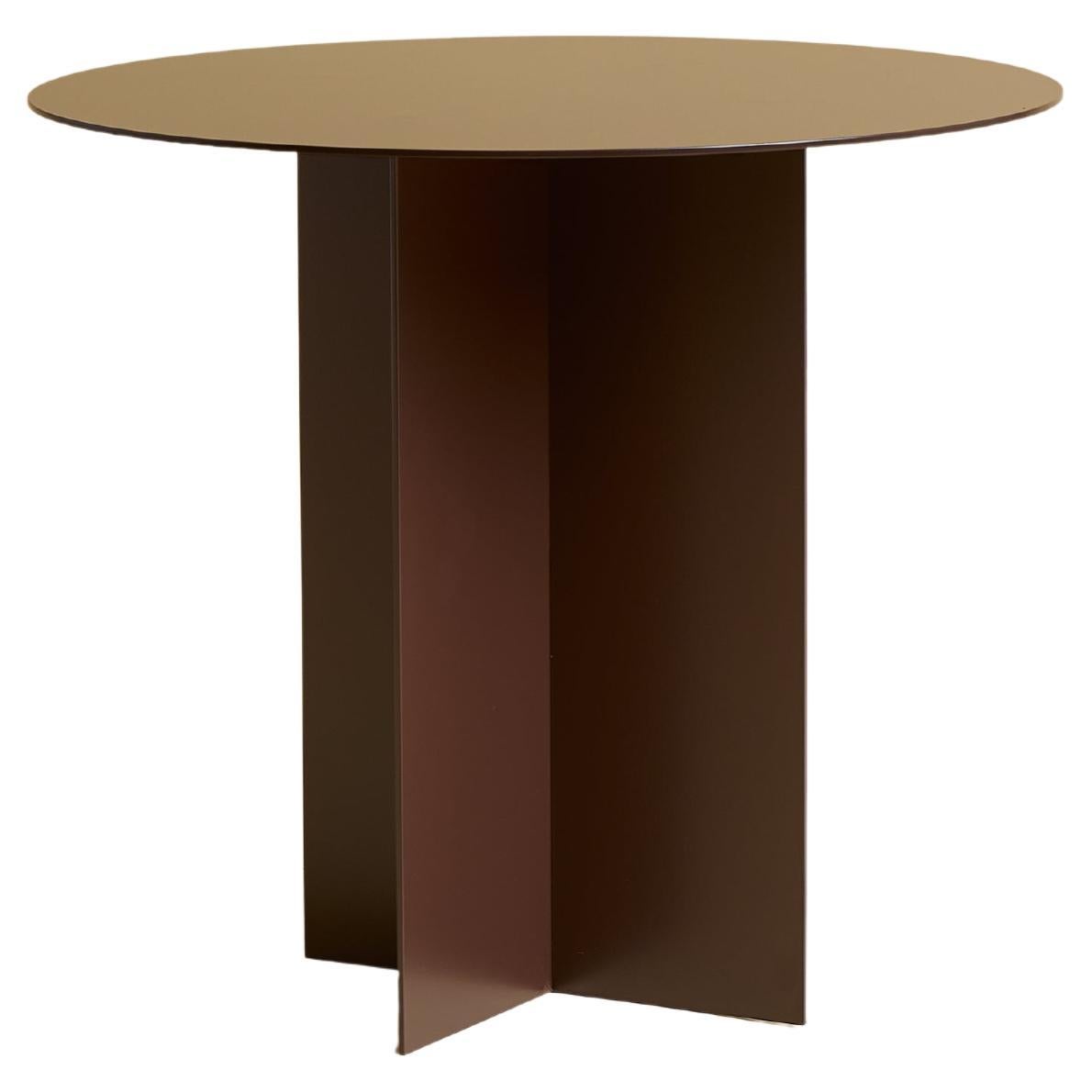 Table d'appoint Wake brun chocolat par Lebanto