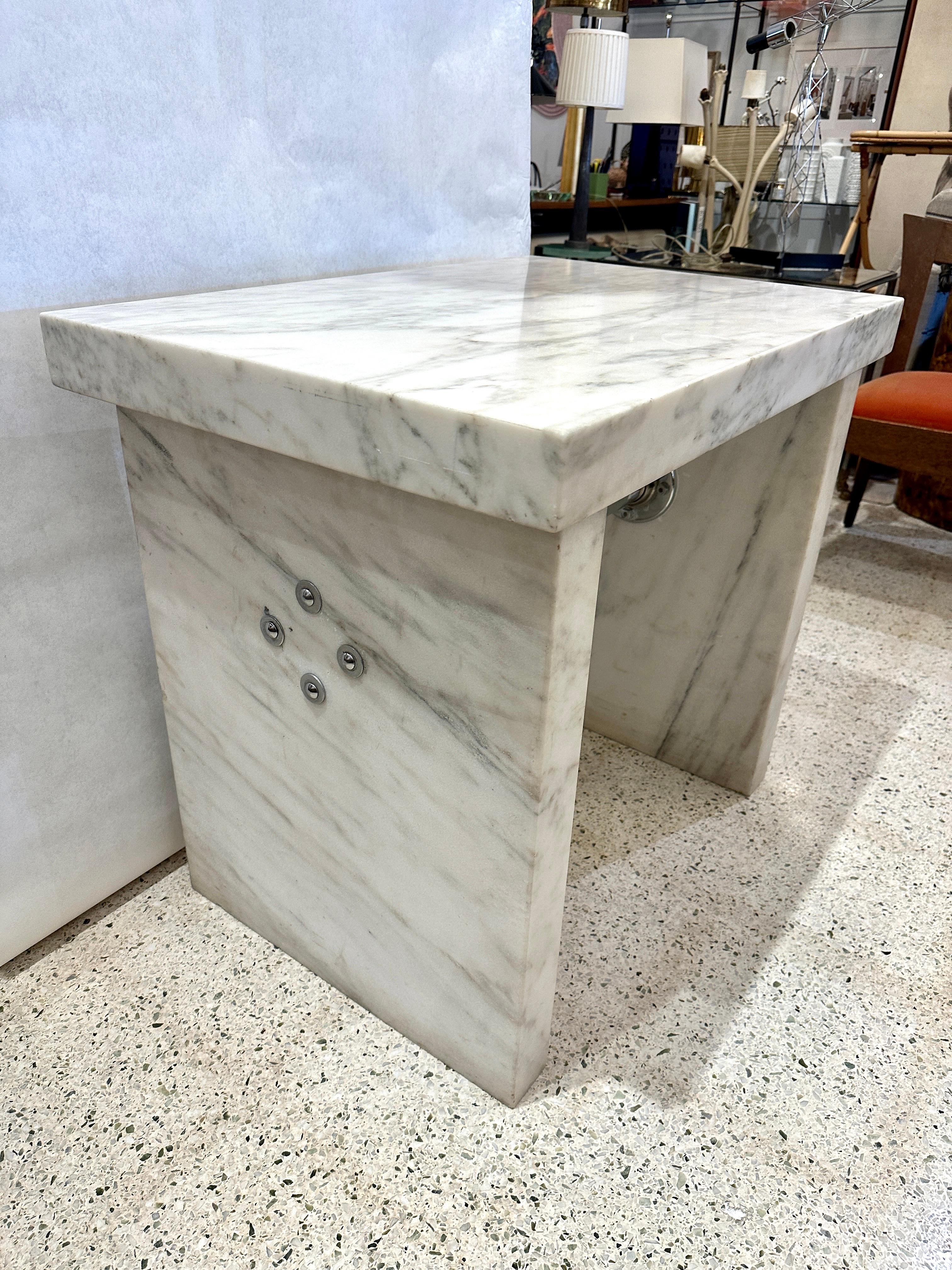 table cuisine marbre