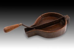 Chocolate cutter. Wood, metal. 19th century .