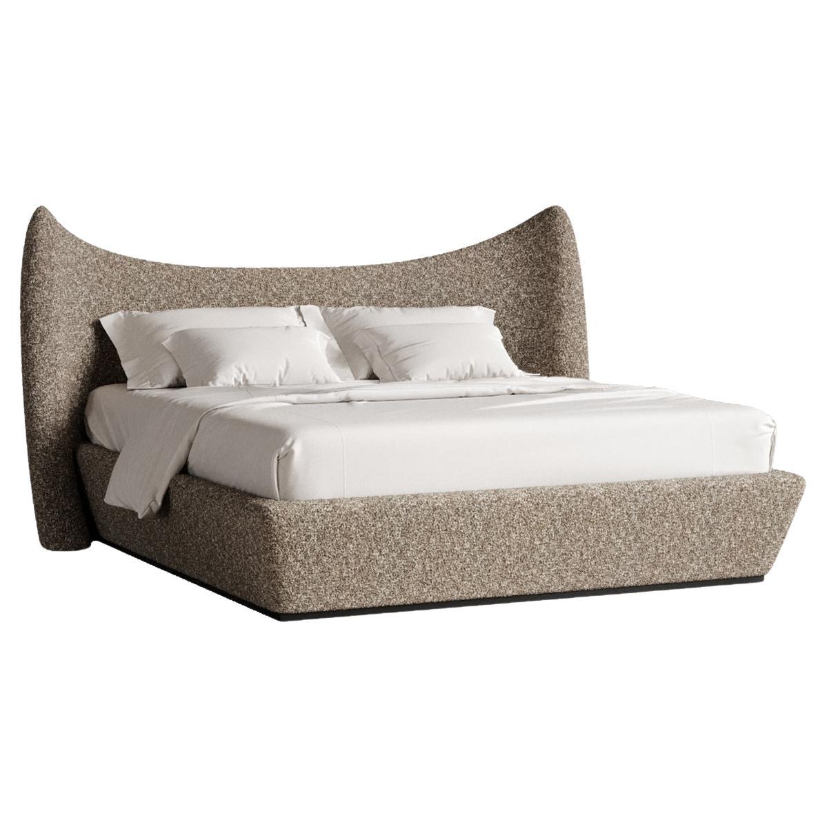 Chocolate Memory Bed by Plyus Design For Sale