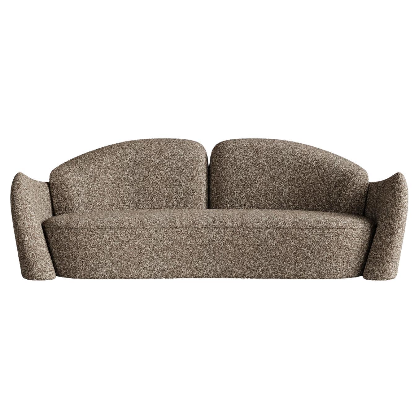 Memory-Sofa in Schokolade von Plyus Design