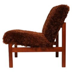 Chocolate Ole Gjerlov-Knudsen & Torben Lind ‘Moduline’ Lounge Chair