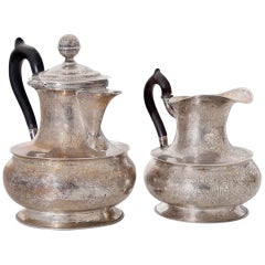 Chocolate Pot and Milk Jug, Vienna, 1833
