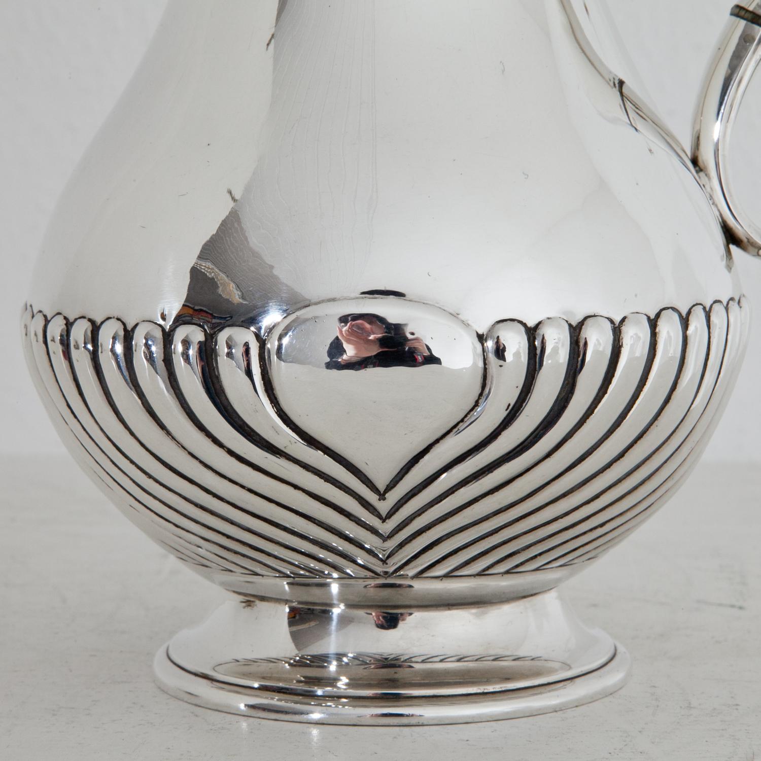 Silver Chocolate Pot, London, 1848