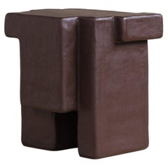 Taburete Chocolate, serie Primitive de Studio Nucleo