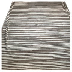 Chocolate stripes kilim