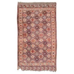 Antique Chodor Main Carpet Rug, 19th Century