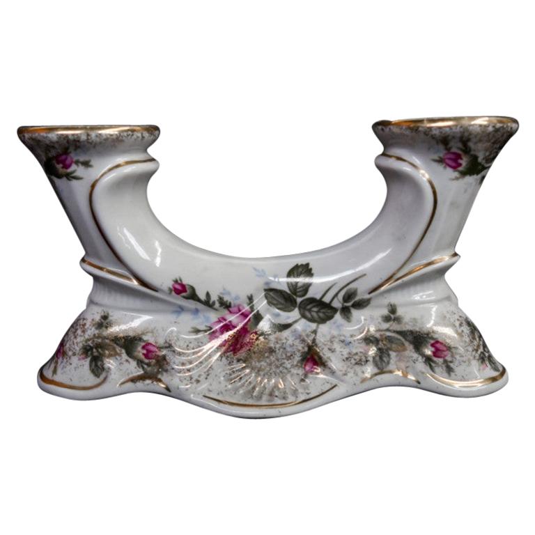 Chodzież Porcelain Candleholder For Sale