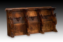 Choir stalls. Walnut wood. Spanish School, 16th century.