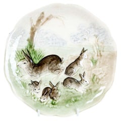 Choisy-le-Roi Bunny Plate
