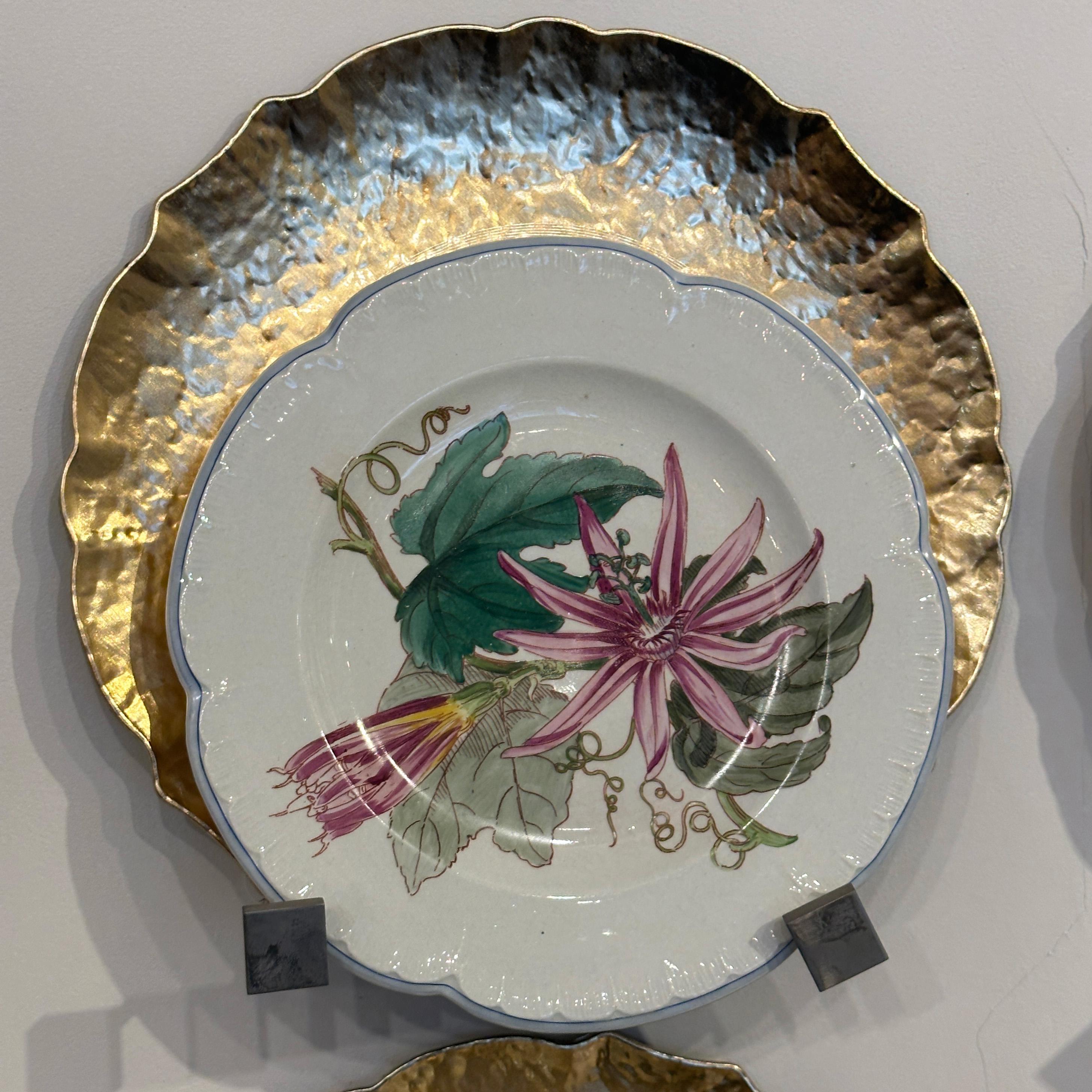 Service de table en faïence de Choisy-le-Roi, ancien, vers 1900, 39 pièces en vente 8