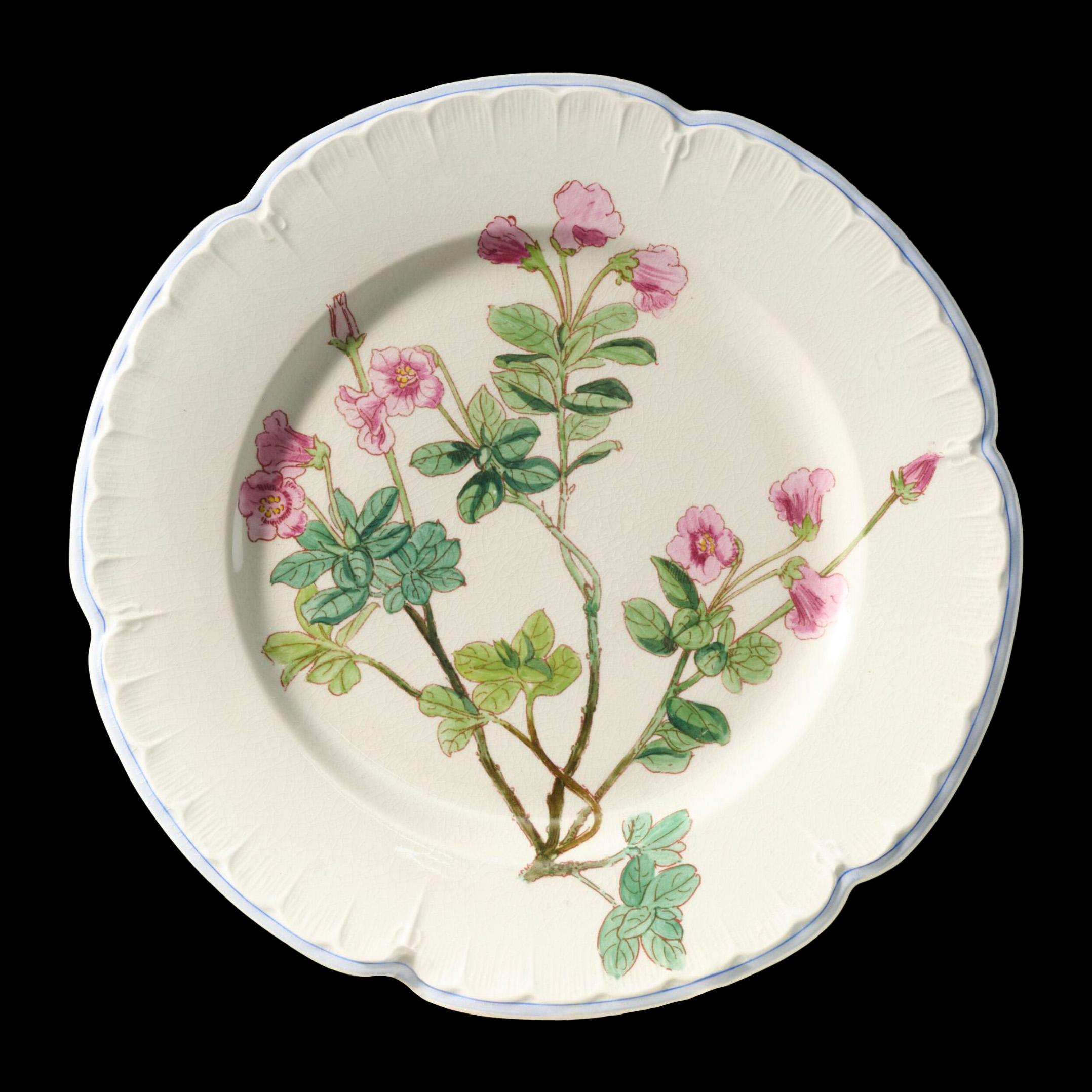 20ième siècle Service de table en faïence de Choisy-le-Roi, ancien, vers 1900, 39 pièces en vente