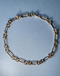 Chunky Chain Necklace Choker Victorian Style