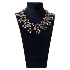 Choker Talosel-Halskette (Modell Reine de Saba) von Line Vautrin