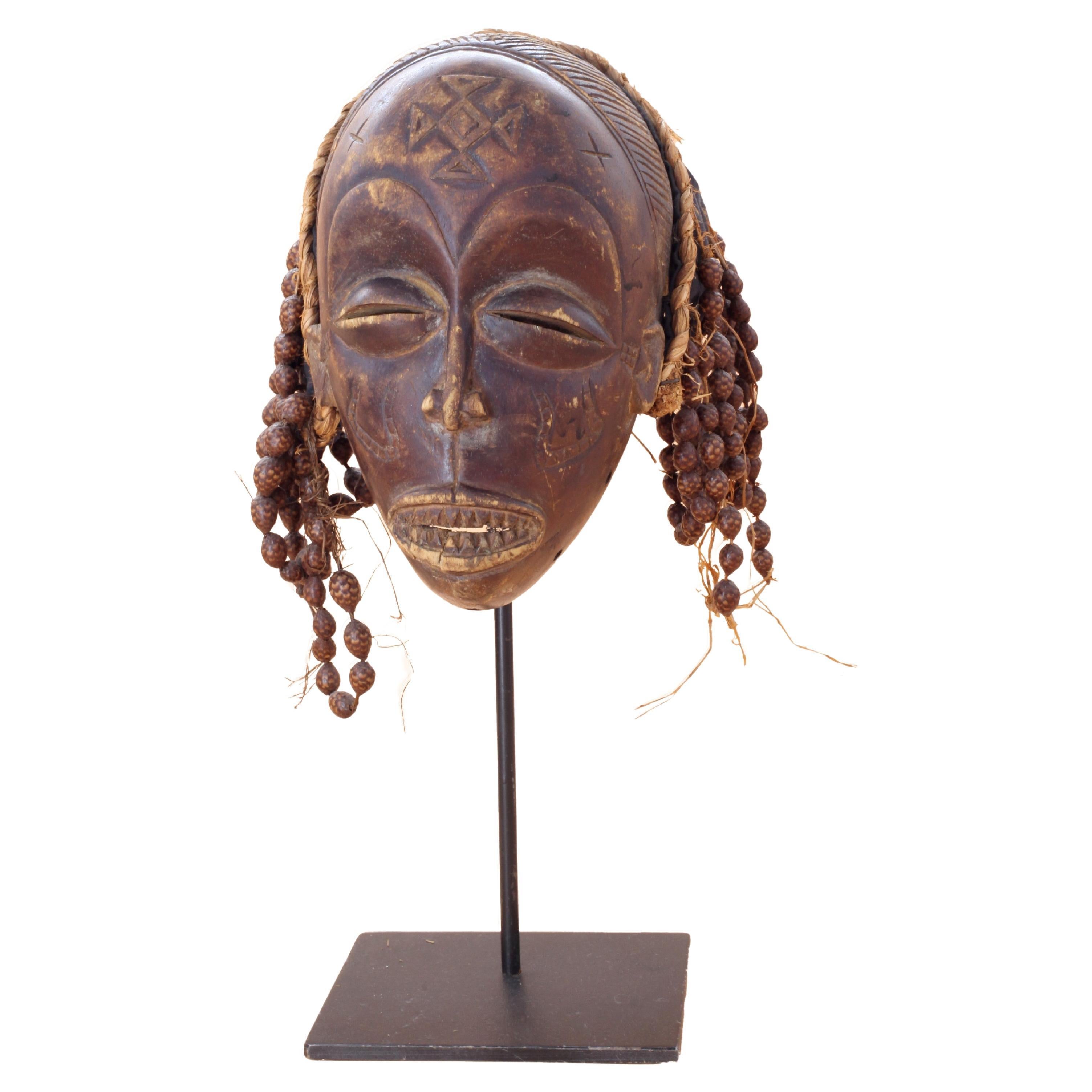 Chokwe Mask, Democratic Republic of The Congo 20th Century For Sale