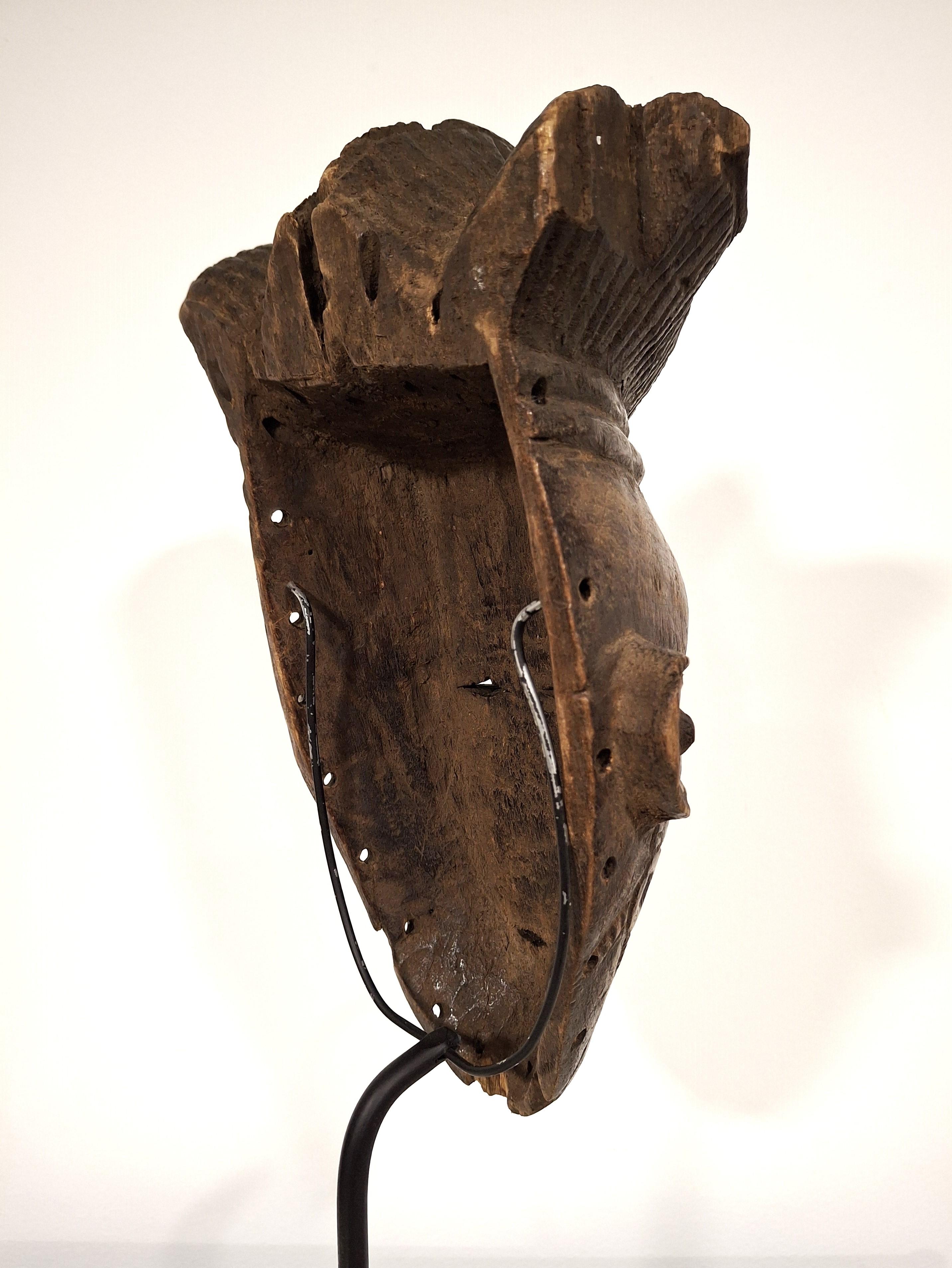 Metà XX secolo Maschera Chokwe - Metà del XX secolo - Angola - Tribal Art africana in vendita