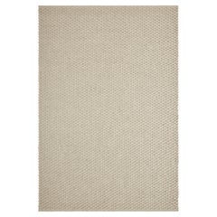 Tappeto Choma 8x10ft in lana d'avena e cotone, con disegno a pompon, tessuto a mano di lusso