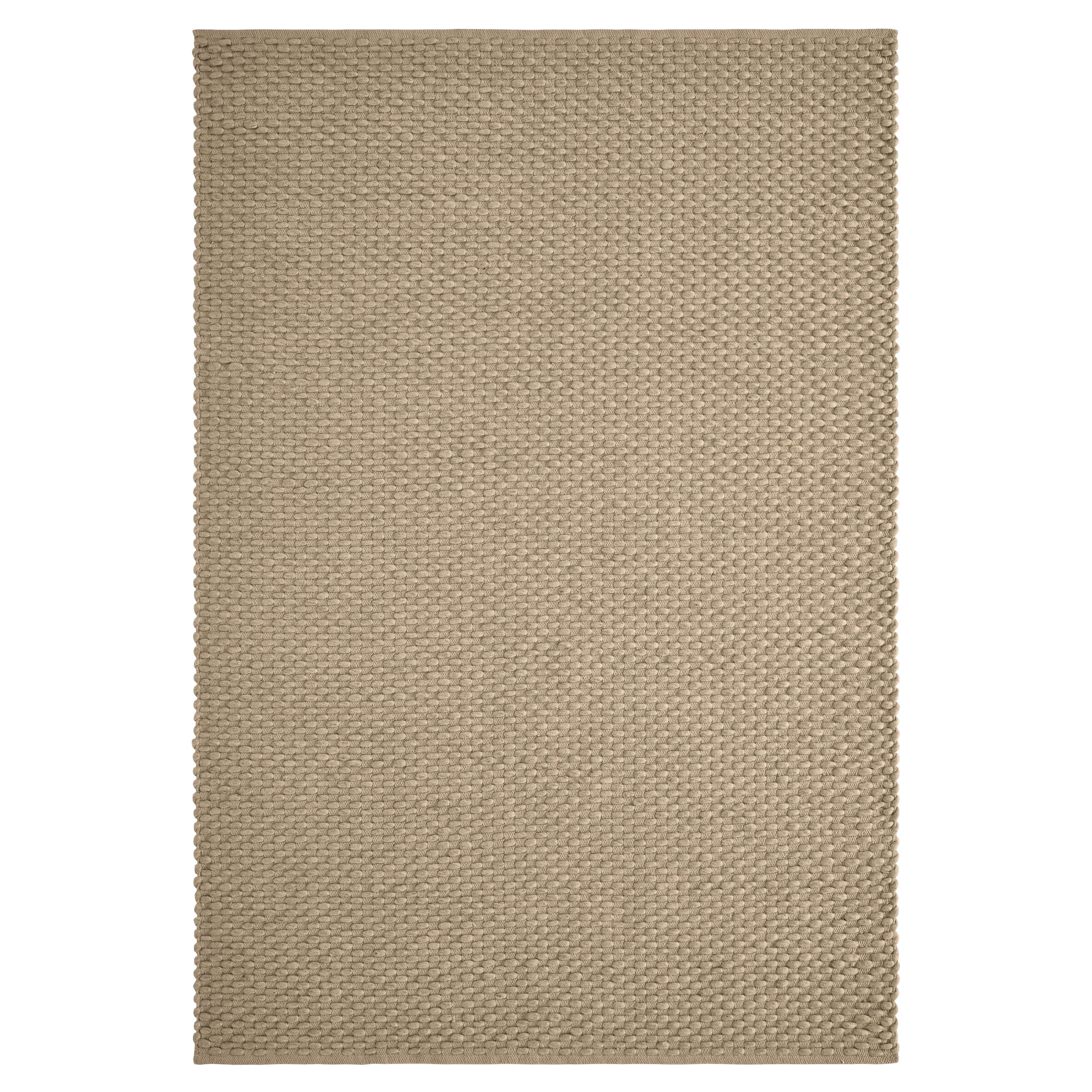 Choma 9x12ft fawn Wolle Baumwolle chunky Bommel Design Luxus handgewebten Teppich