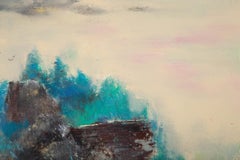 Chong Liu Abstract Original Oil Painting "The Nature"