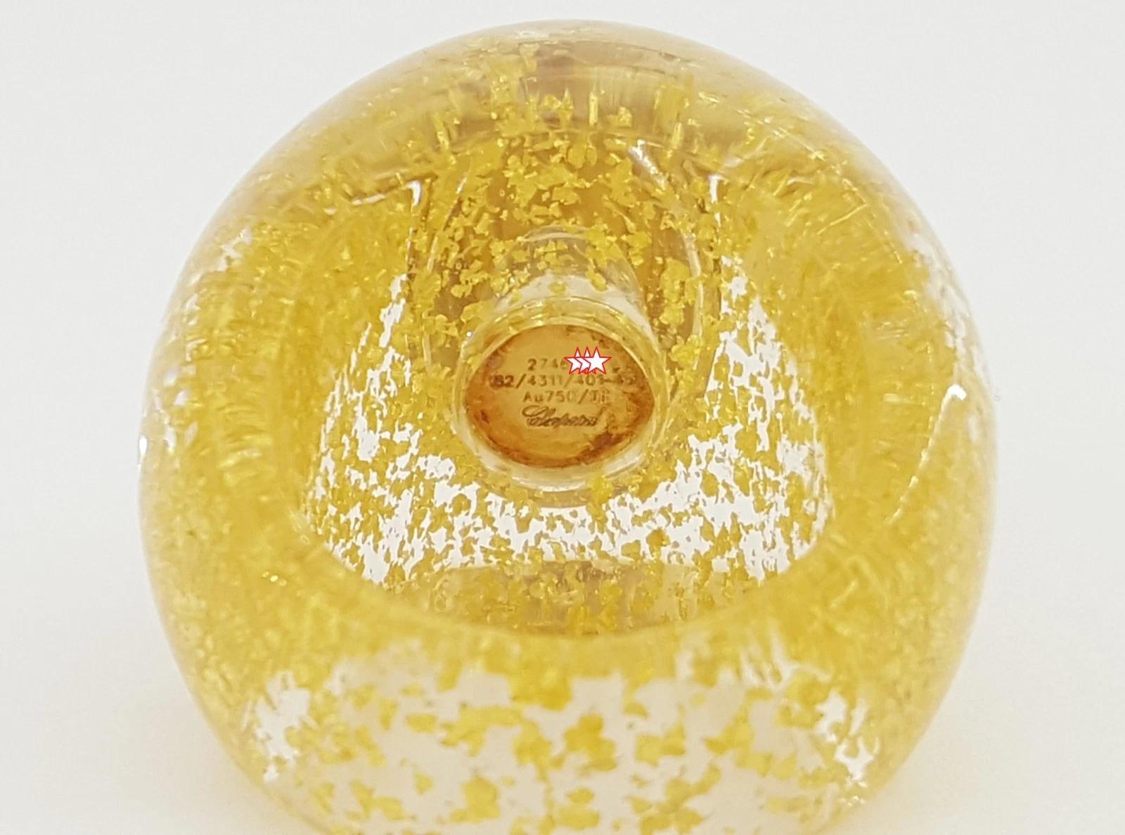 Donna Anello con diamante Golden Dreams di Chopard da 0,18 carati in oro giallo 18K, 22 mm in vendita