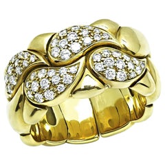 Chopard 1.00ct Diamond Gold Flexible Ring