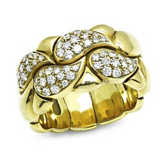 Chopard 1.00ct Diamond Gold Flexible Ring