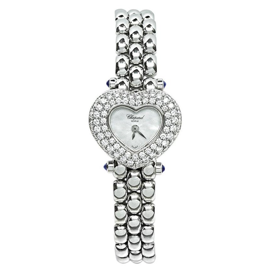 Chopard 1,43ct Diamant Herz Gold Uhr