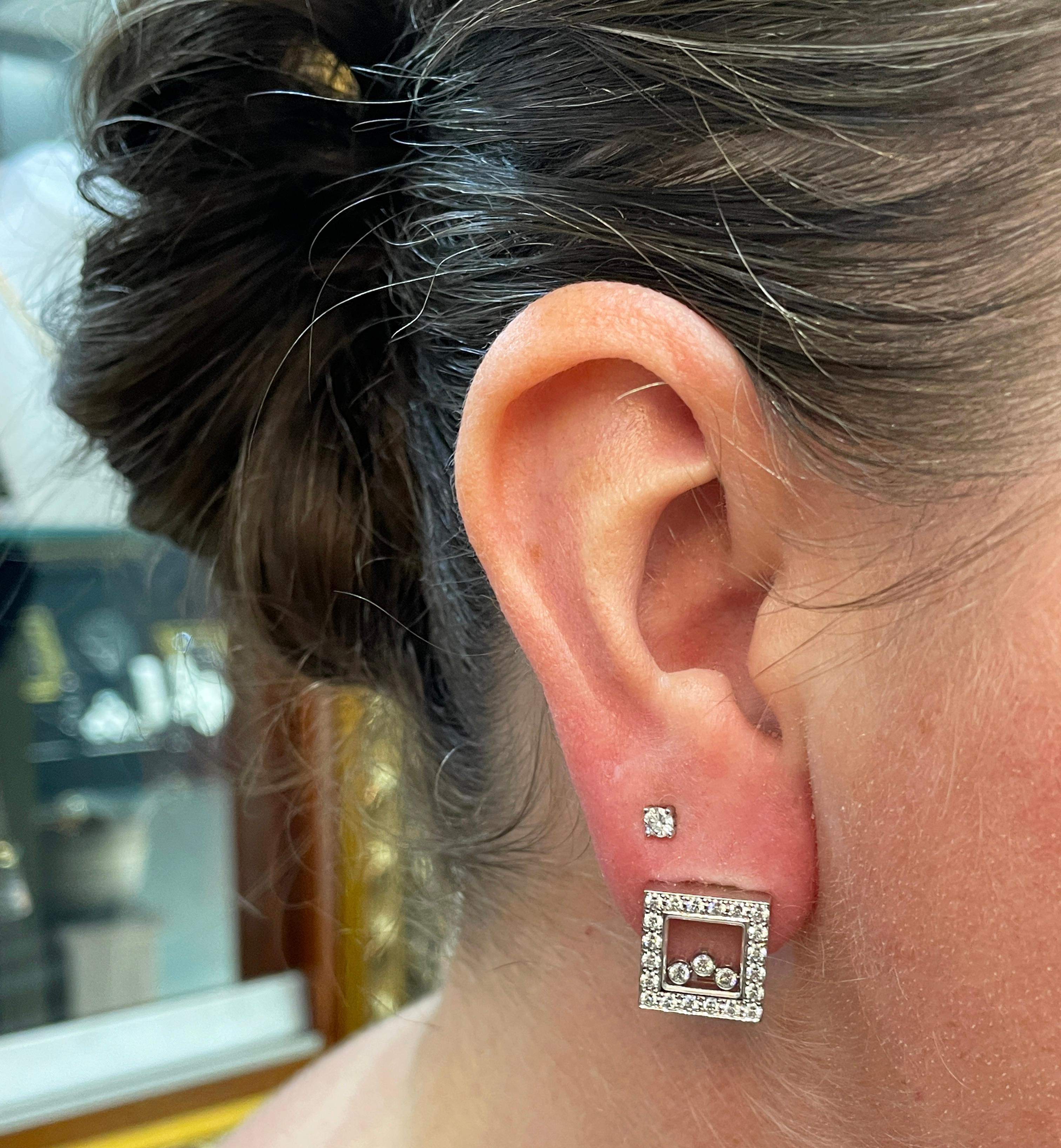 chopard happy diamonds earrings
