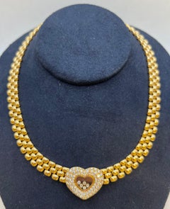 Chopard 18-karat Gold Heart "Happy Necklace"