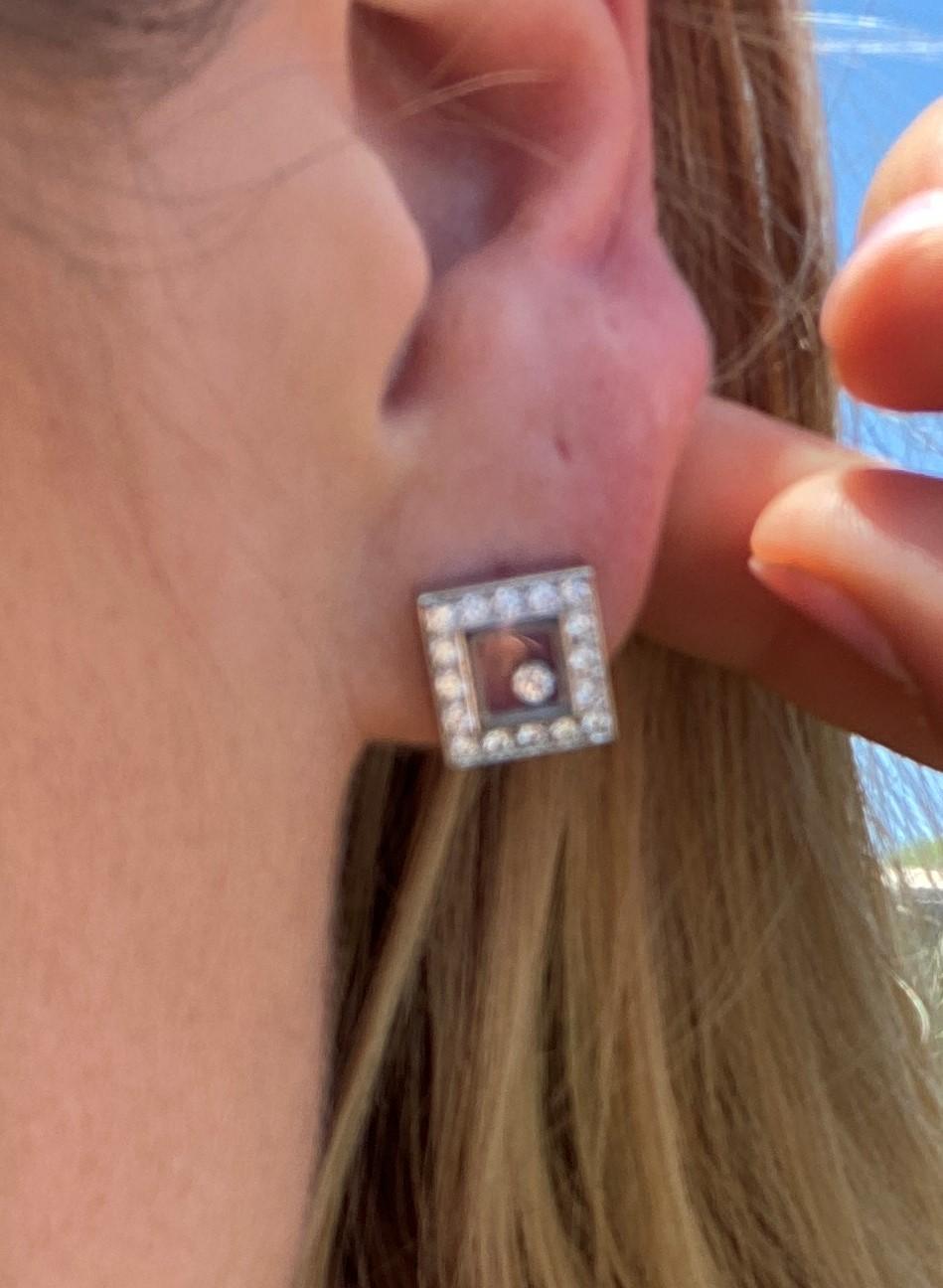 chopard stud earrings