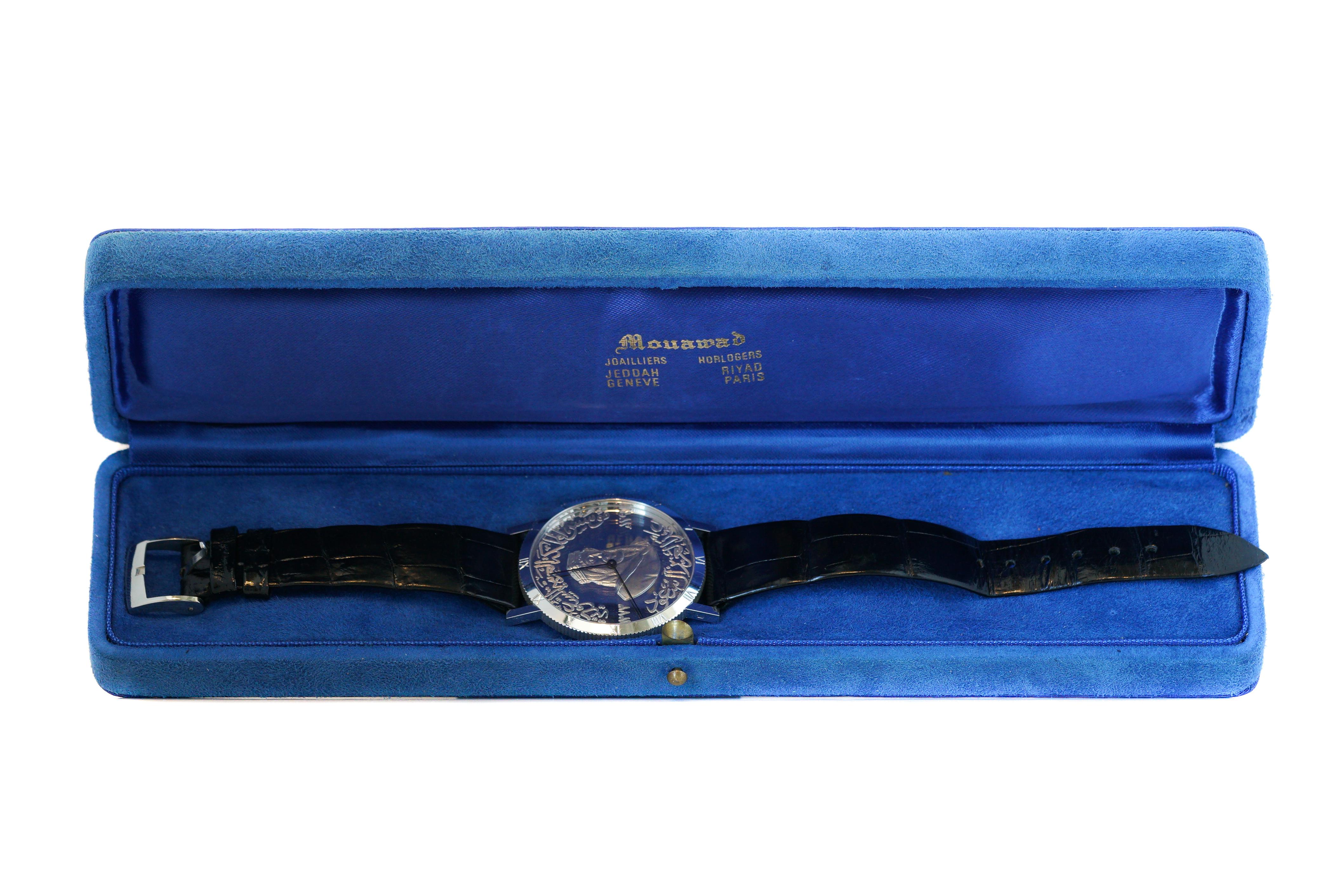 Chopard 18 Karat White Gold Men's Wristwatch 2