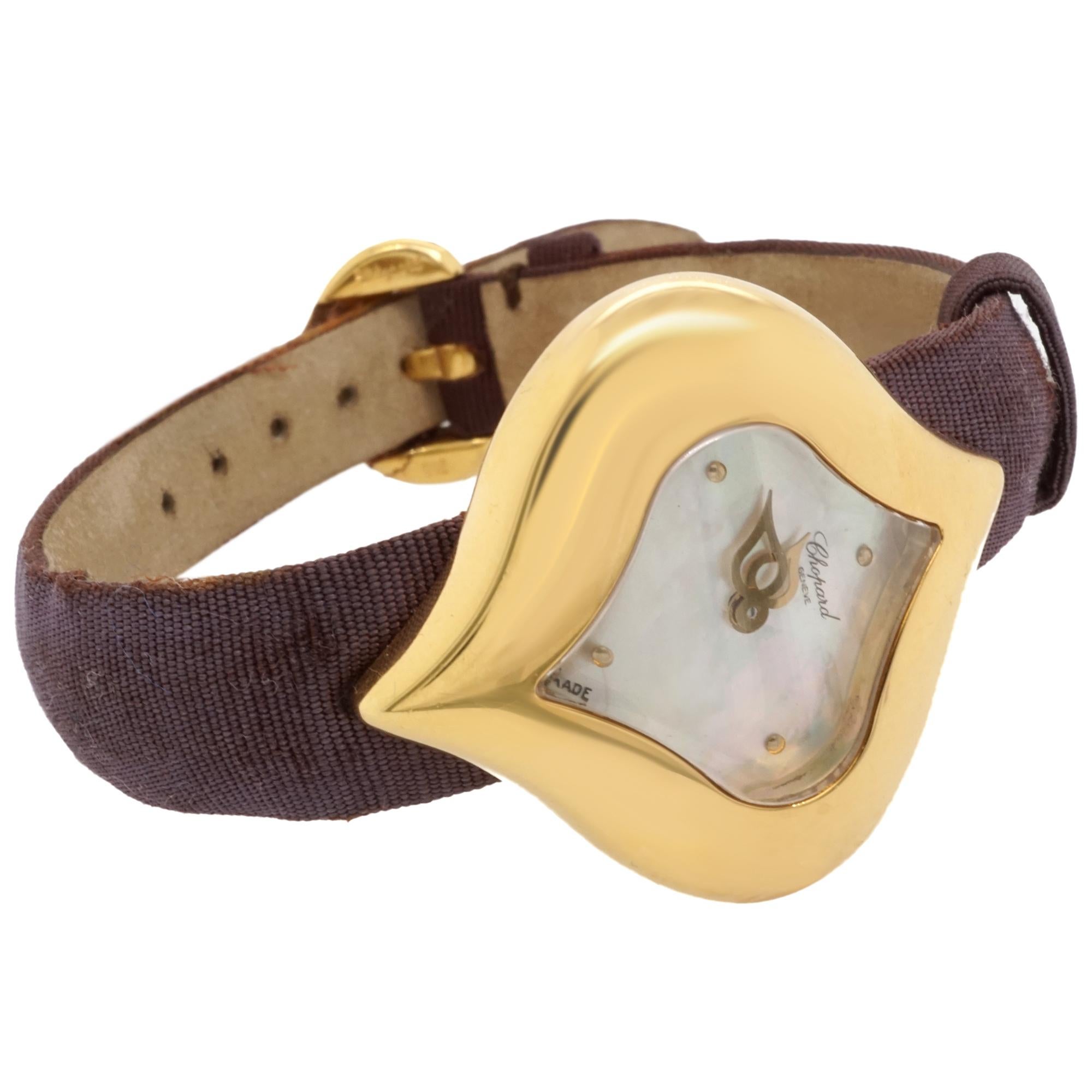Montre-bracelet Chopard 18 Karat Excellent état - En vente à New York, NY