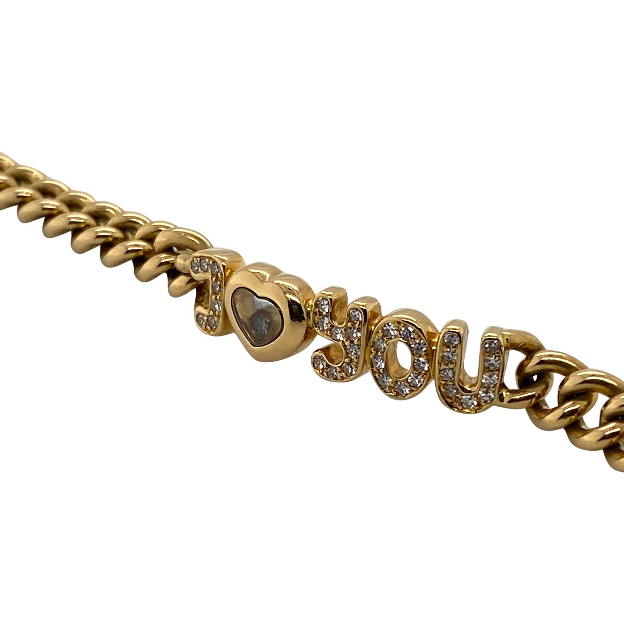 chopard i love you bracelet