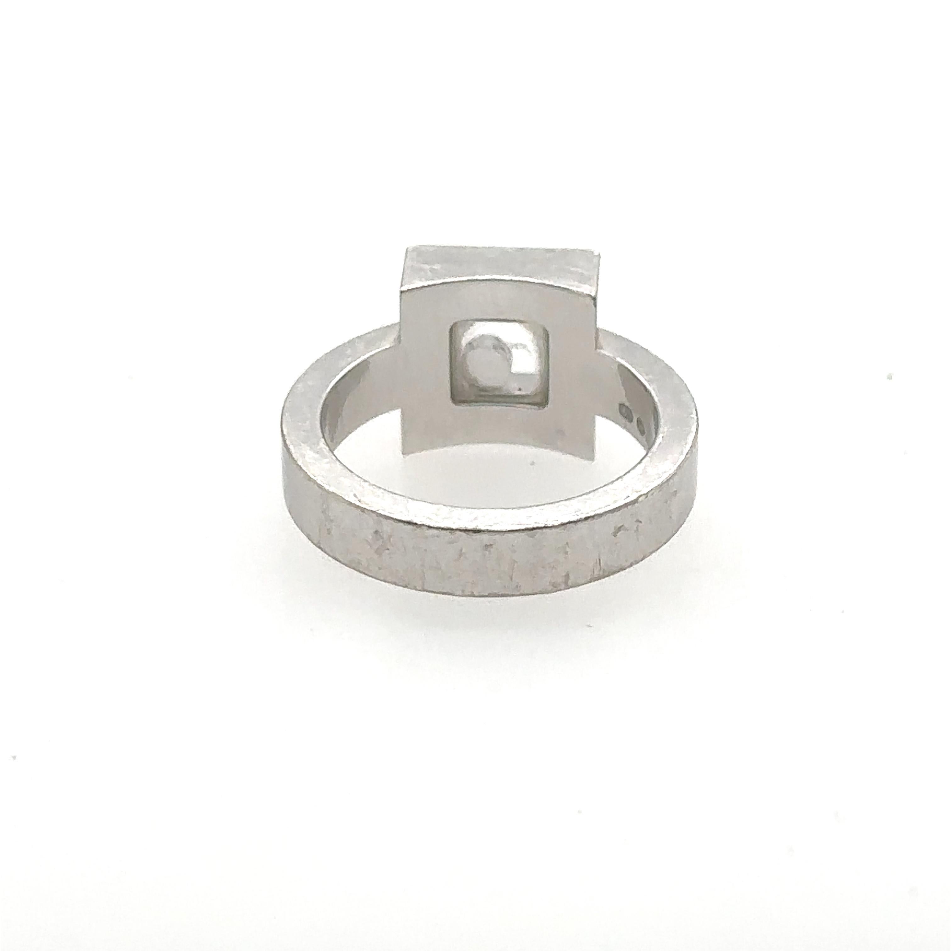 Chopard 18k Gold Happy Diamonds Ring im Zustand „Gut“ in Vaughan, CA