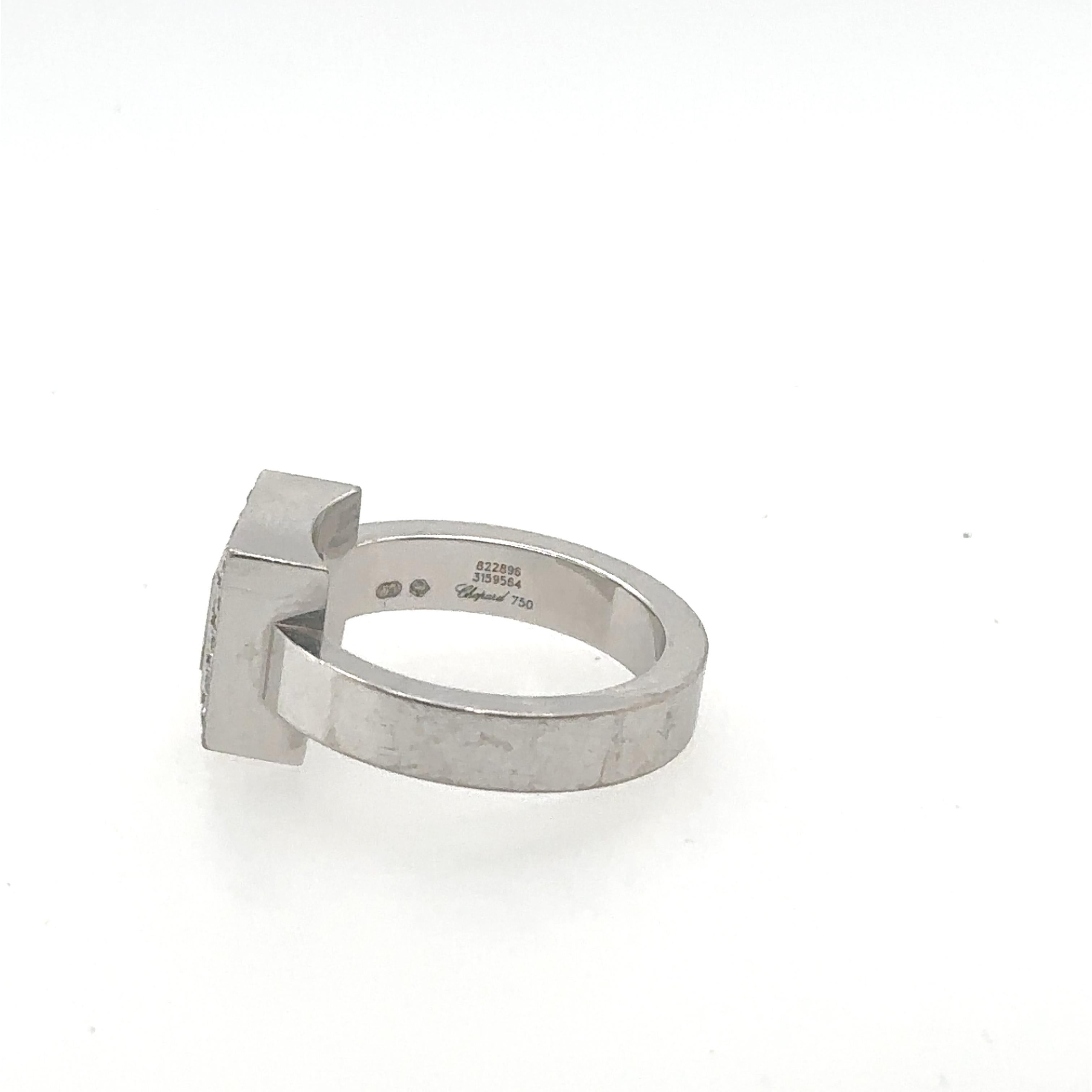 Chopard 18k Gold Happy Diamonds Ring für Damen oder Herren