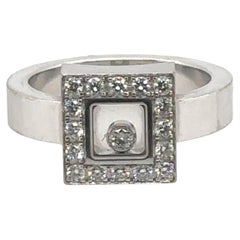 Chopard 18k Gold Happy Diamonds Ring