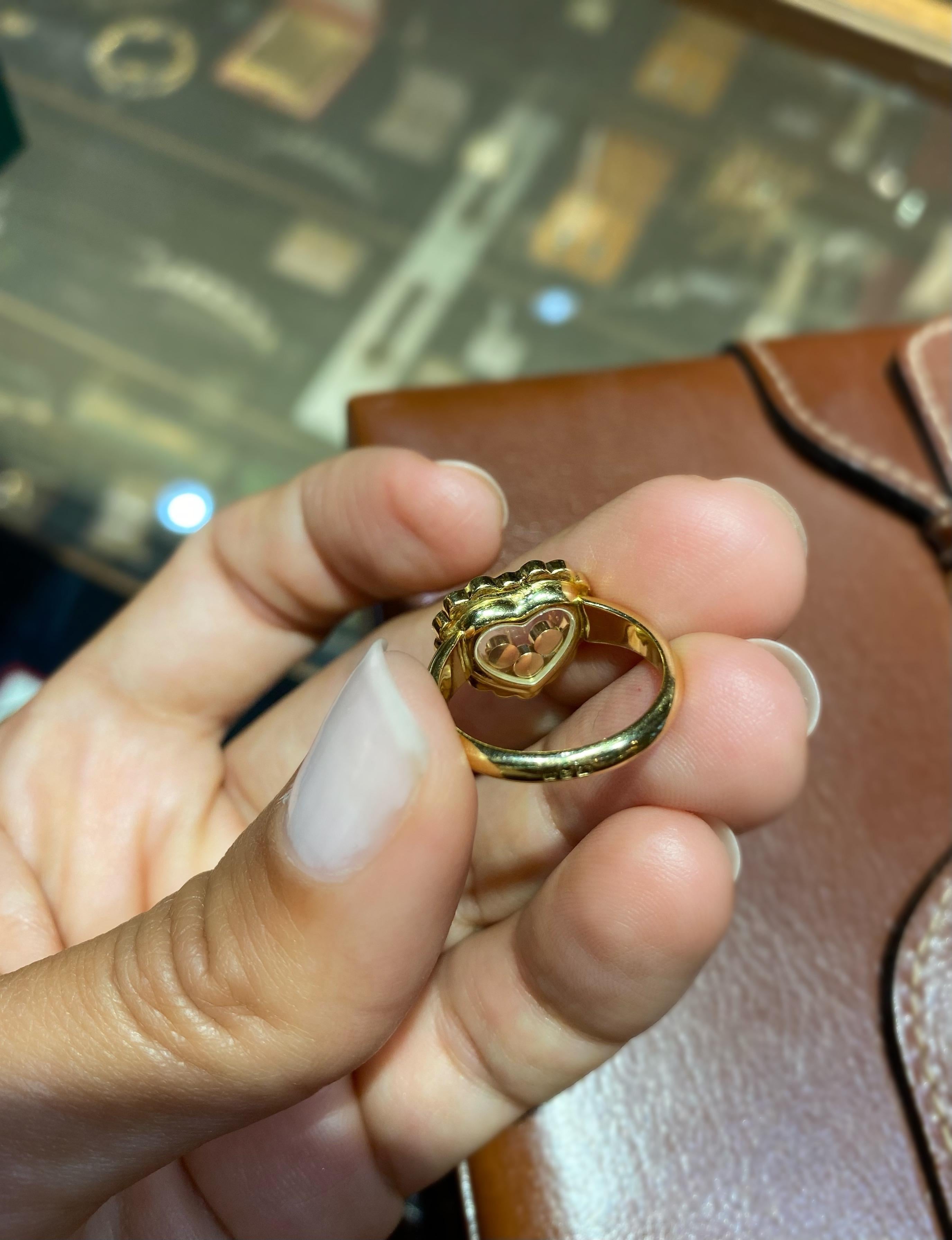 chopard happy diamonds heart ring