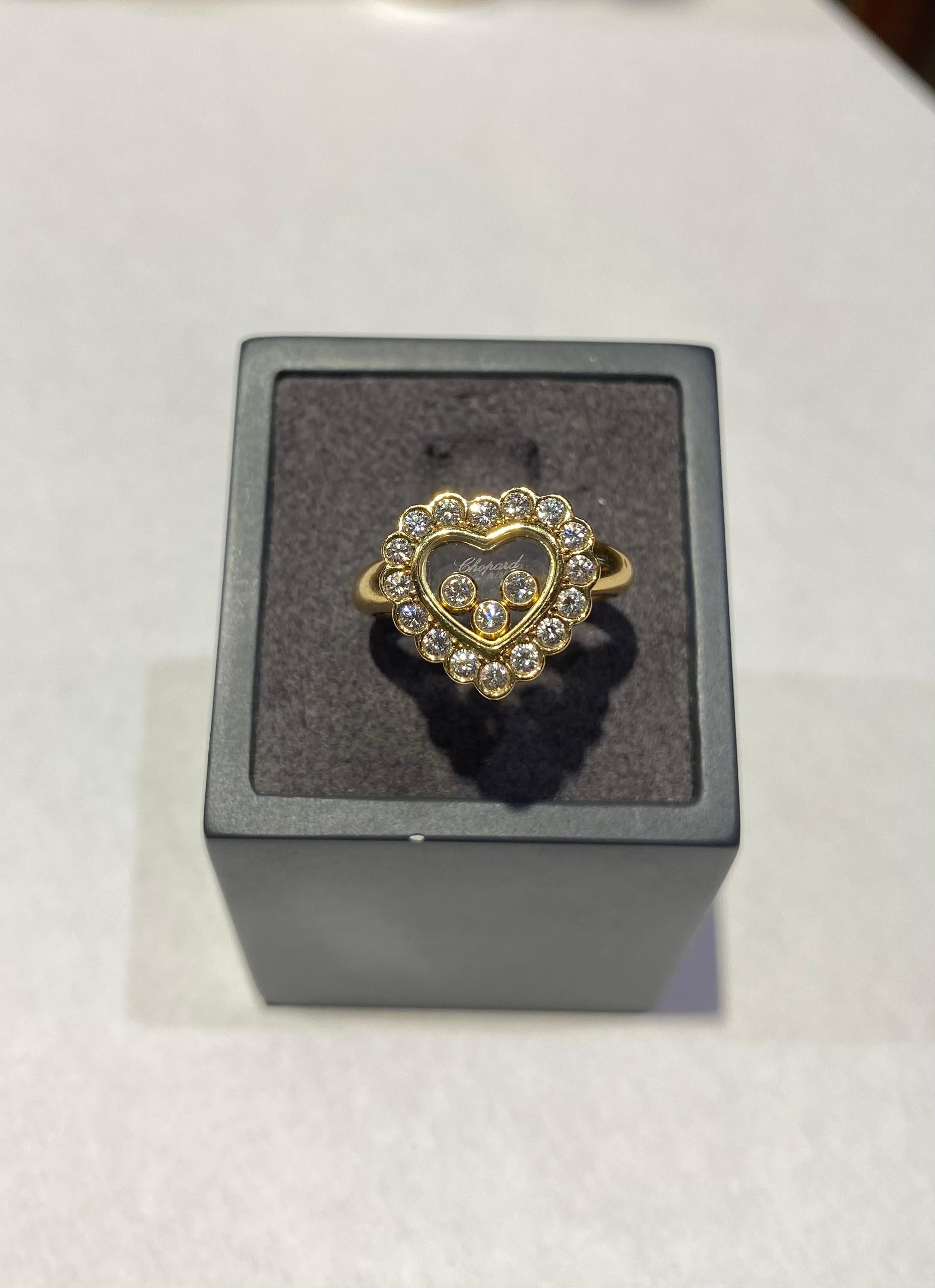 messika pink heart ring