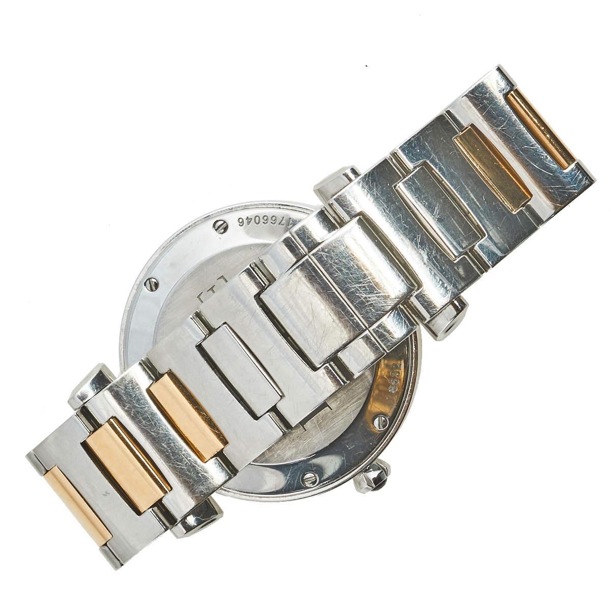 Chopard 18k Rose Gold Stainless Diamond Imperiale Women's Wristwatch 36 mm 2