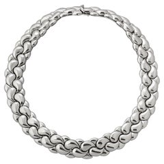 Chopard 18k White Gold Casmir Necklace