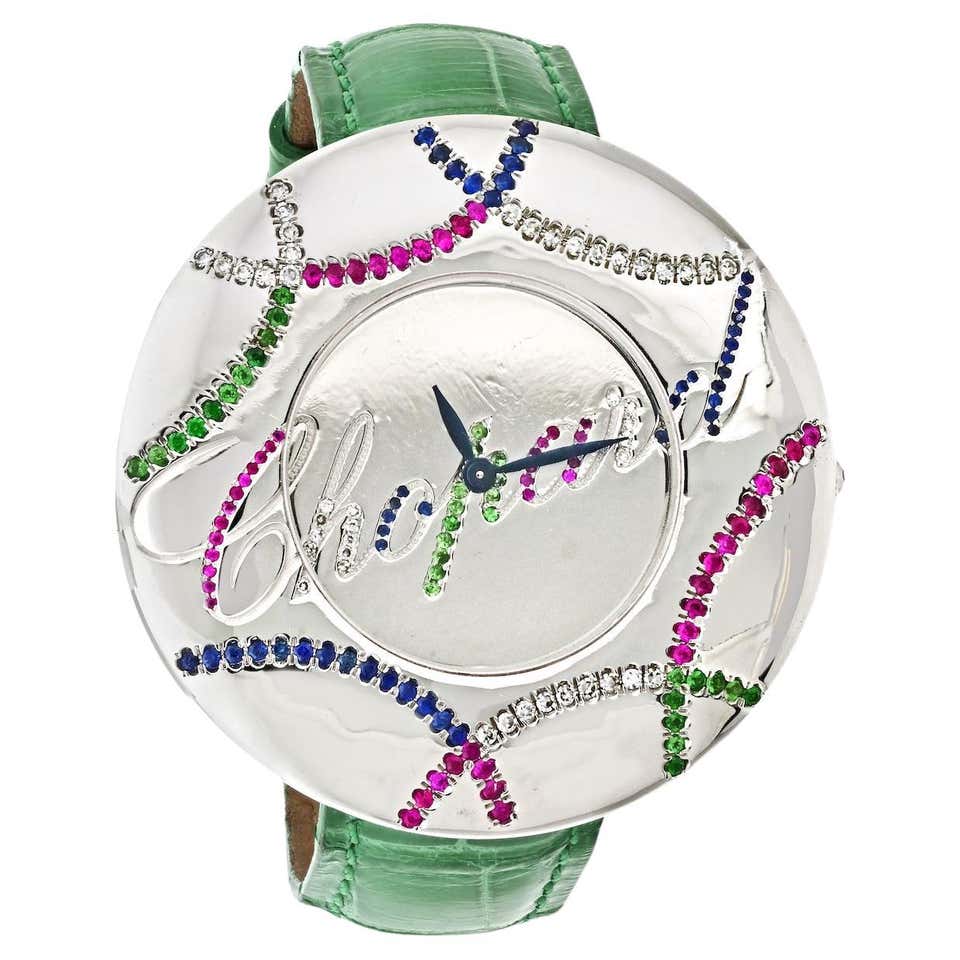 Maison Chopard Genève, Desk Clock in Metal For Sale at 1stDibs ...
