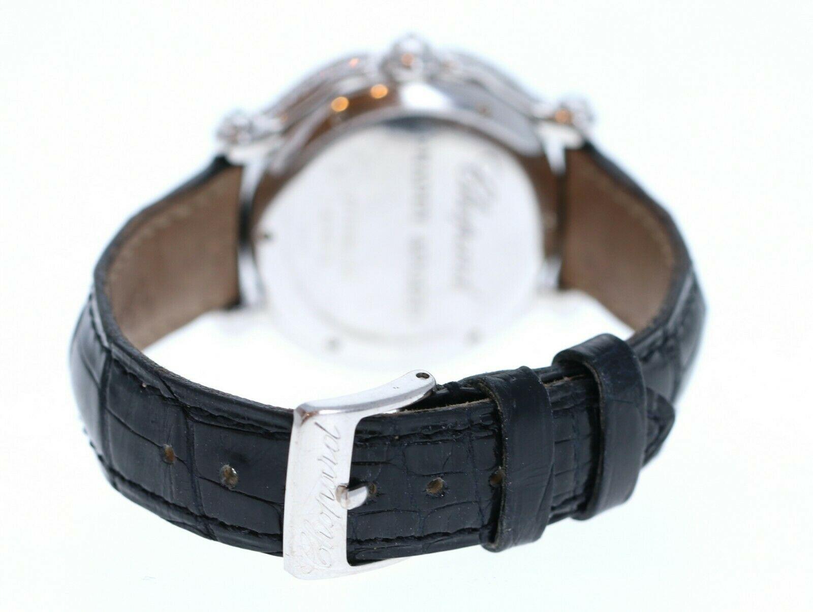 chopard black diamond watch