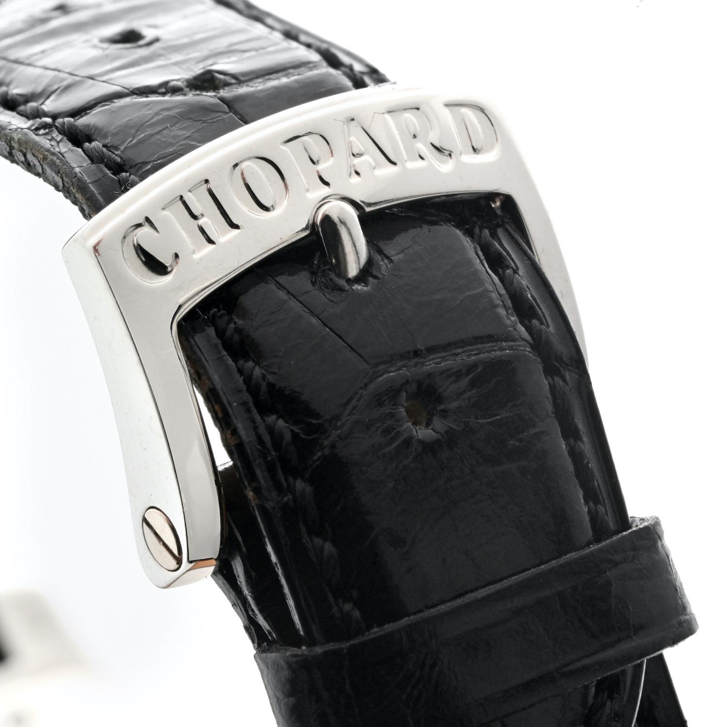 Chopard 18K Yellow Gold 16/2235 The Prince's Foundation Mens Watch For Sale 2