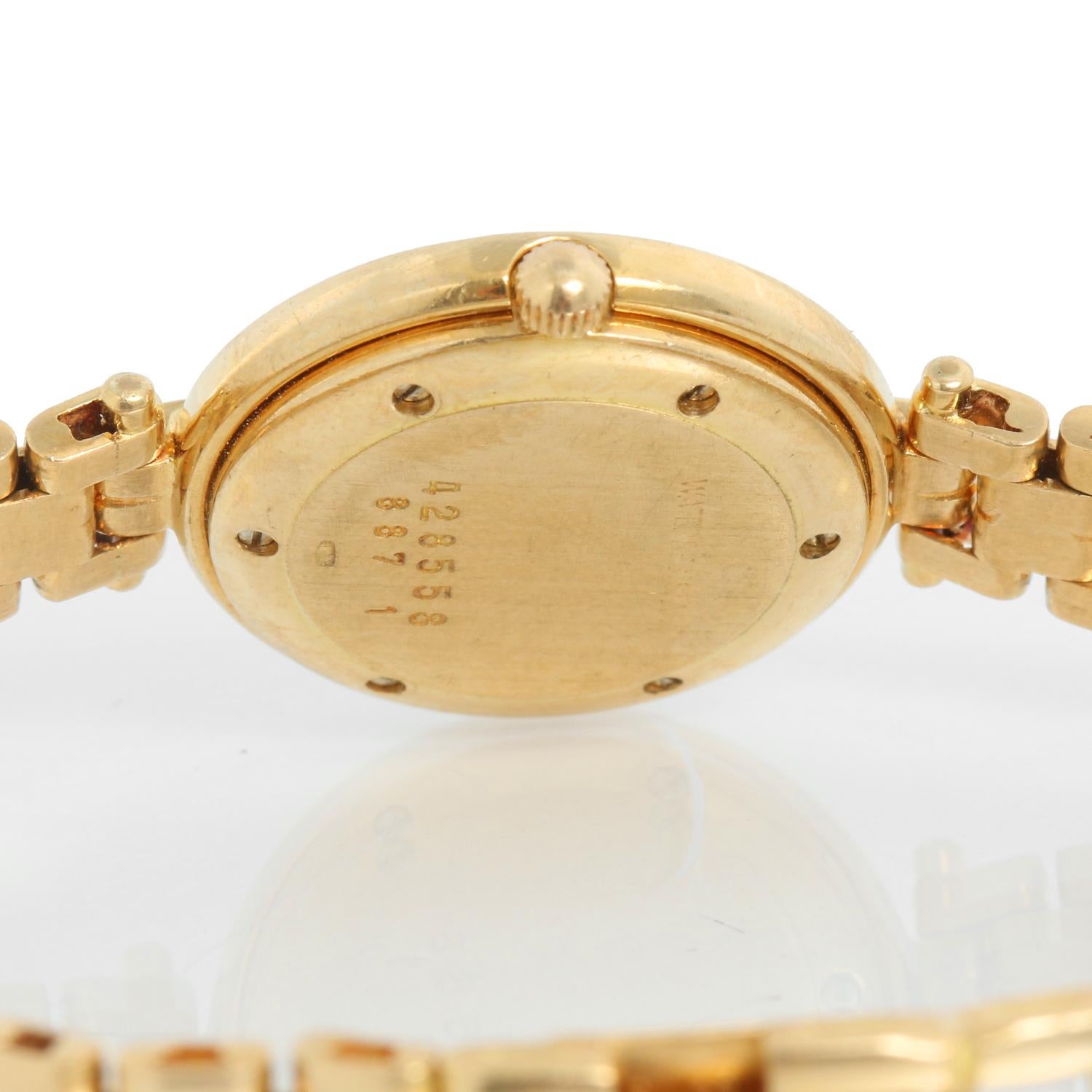 Chopard 18k Yellow Gold Diamond Ladies Watch 887/1 1