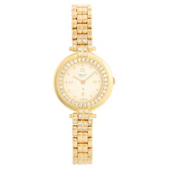 Chopard 18k Yellow Gold Diamond Ladies Watch 887/1