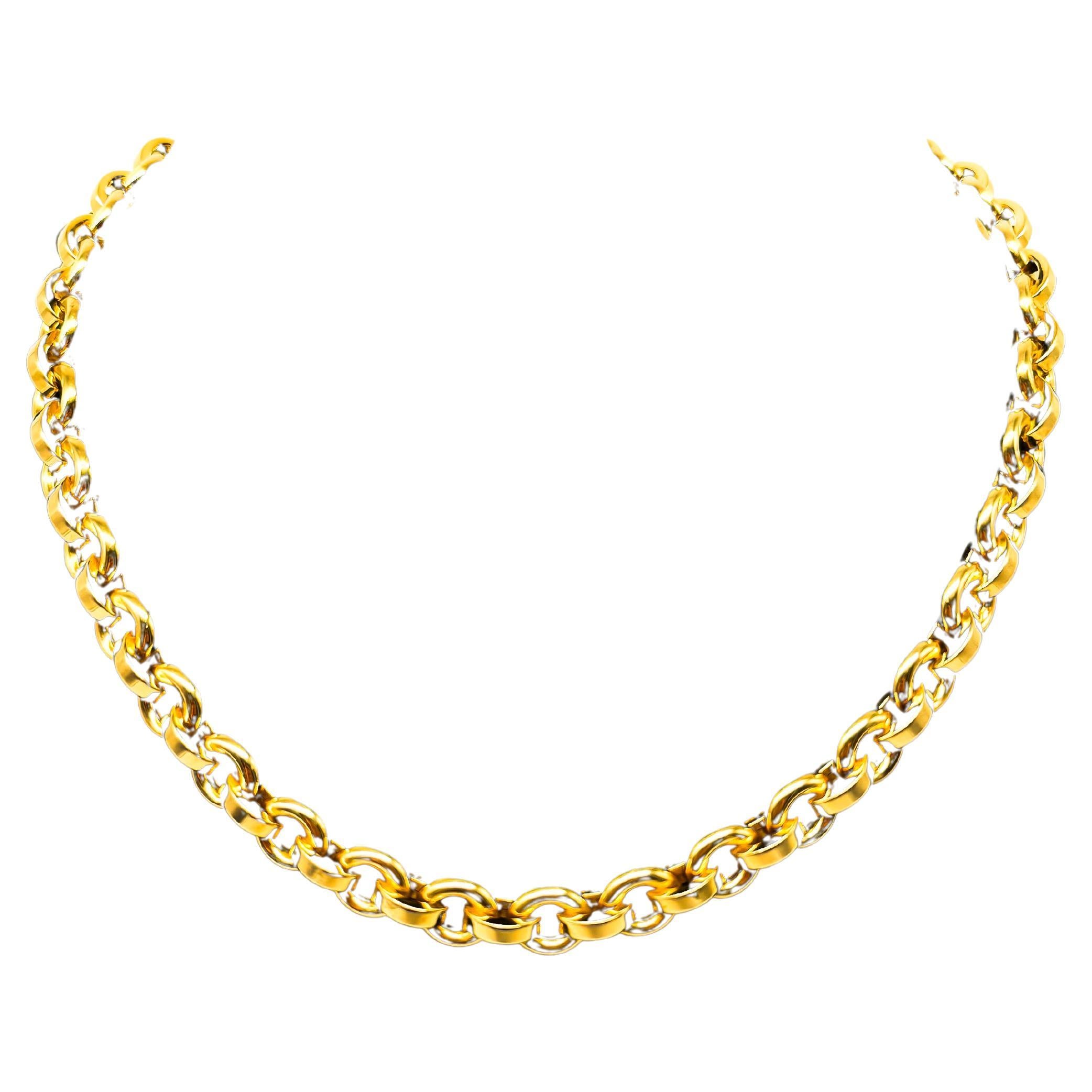 Chopard 18K Gelbgold Halskette (750 Gold)