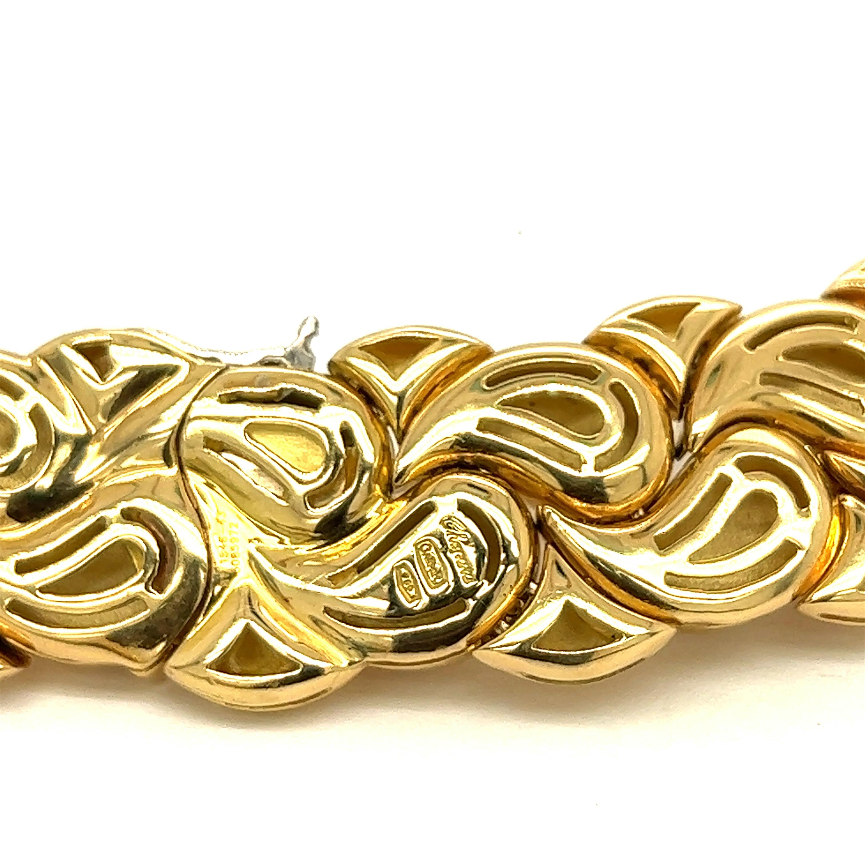 Women's Chopard Rose Gold Teardrop Necklace For Sale