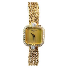 CHOPARD 18k Yellow Gold Vintage Ladies Wristwatch