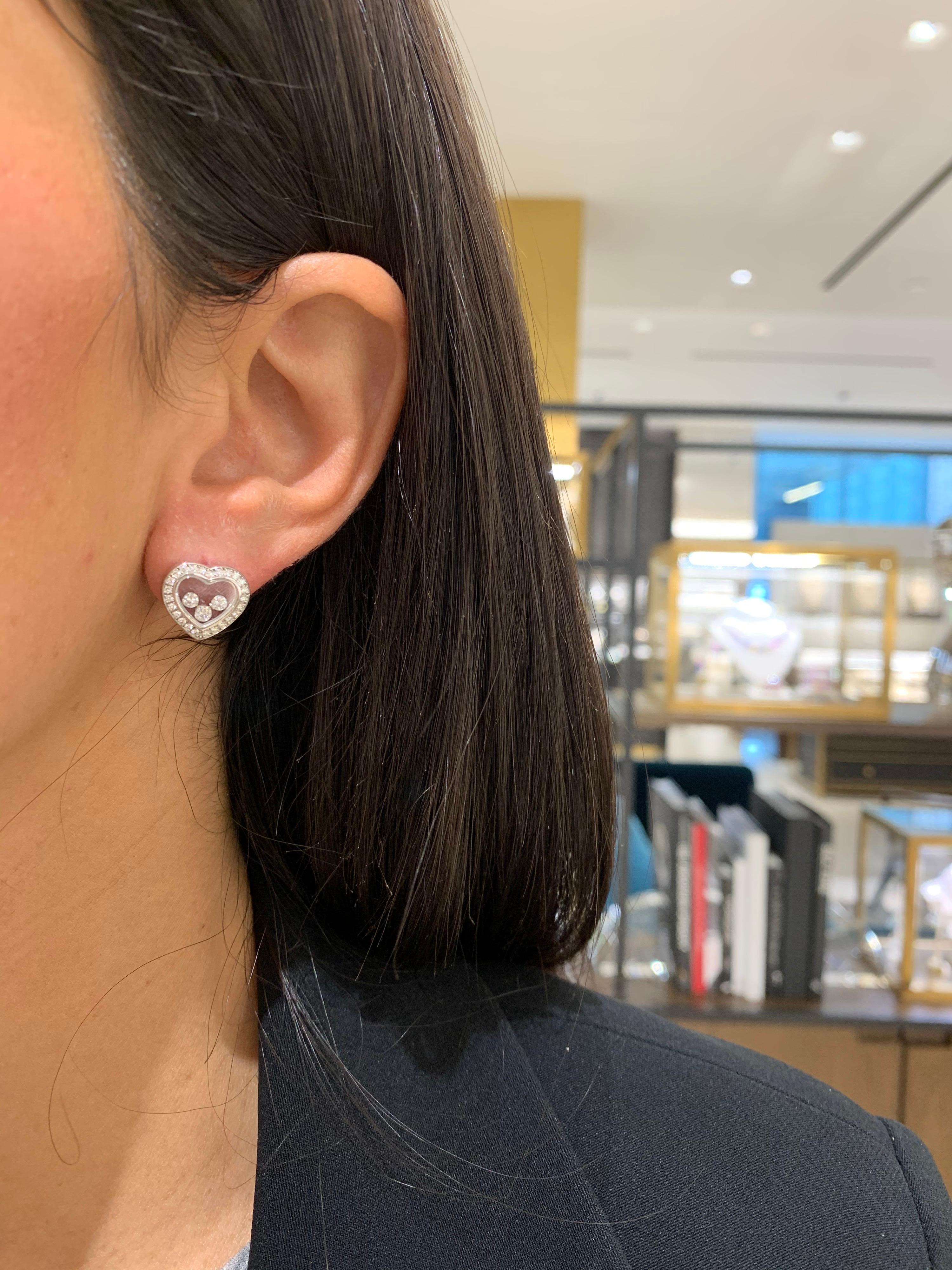 chopard happy heart earrings